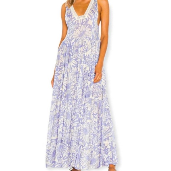 Free People Tiers For You Maxi Dress - Picture 1 of 4